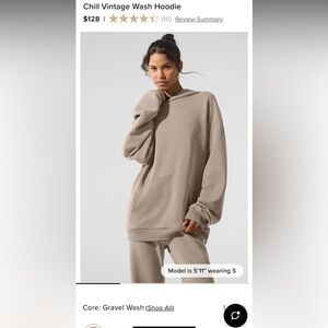 Chill Vintage Wash Hoodie - Alo